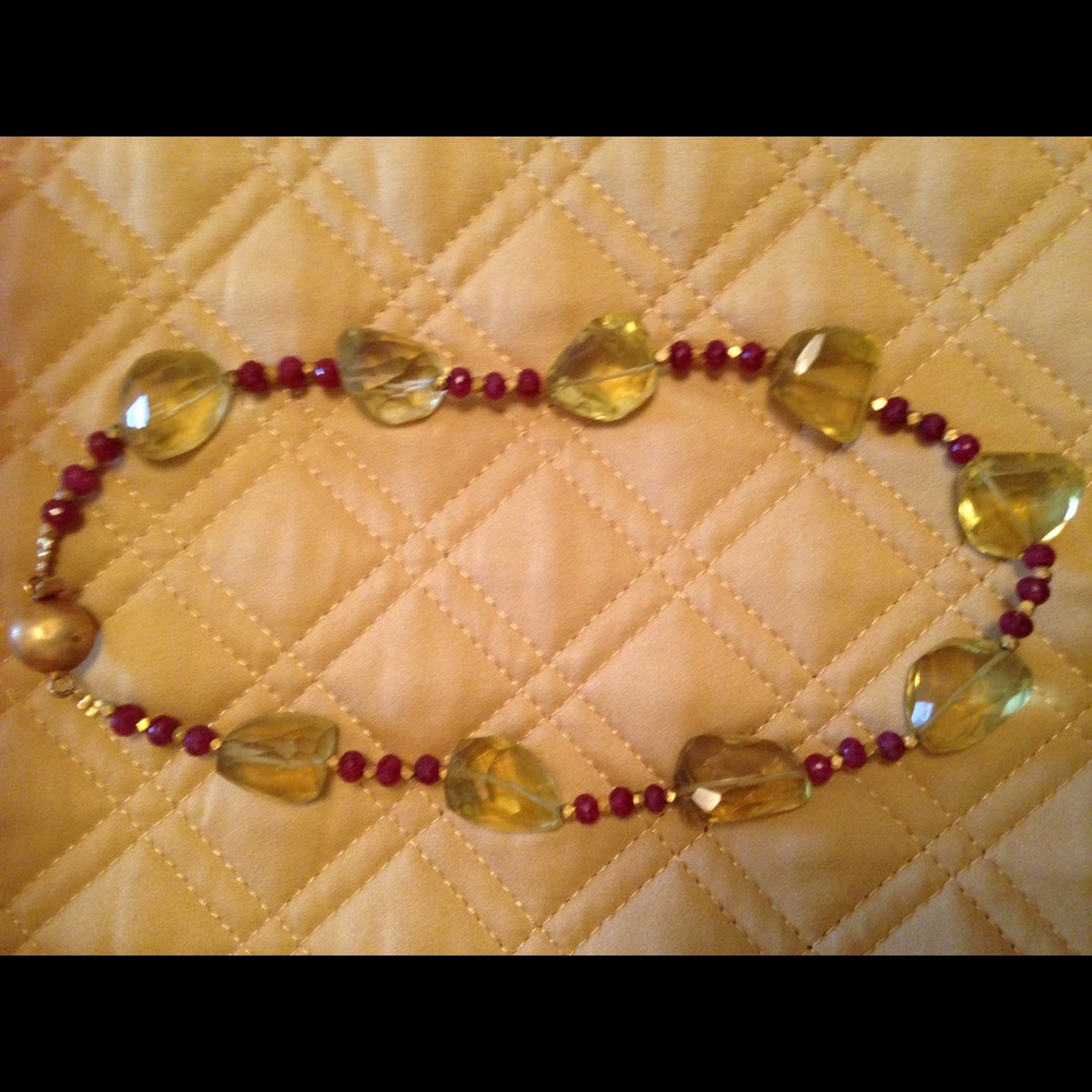 Handcrafted Gemstone Necklace